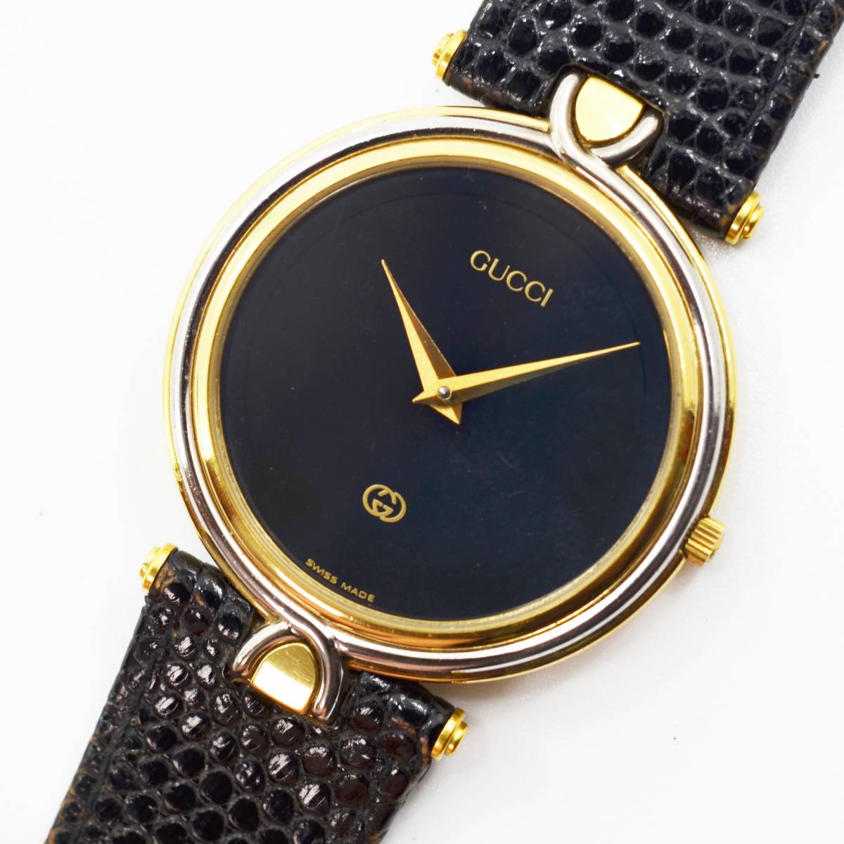 H 1円スタート GUCCI グッチ ウォッチ 腕時計 ゴールド シルバー 