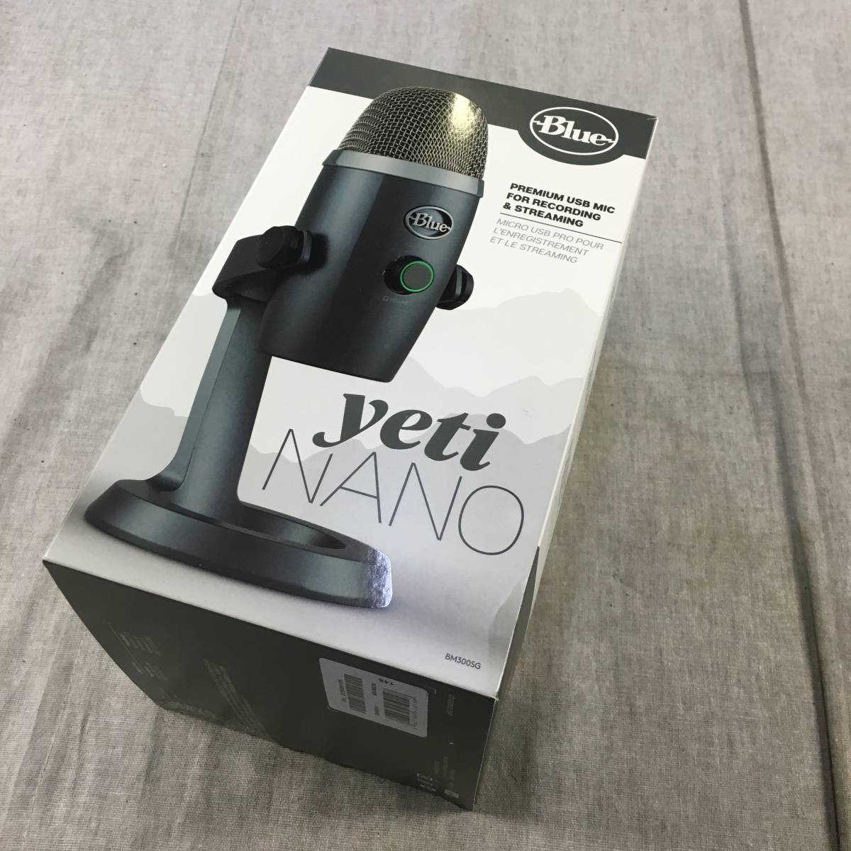 Blue Yeti Nano USB Microphone - Microphones Condenser Premium for