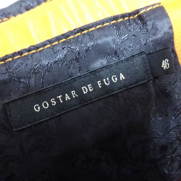 牛革 Gostar De Fuga ゴスタールジフーガ レザージャケット シングルライダース 革ジャン サイズ46 Mサイズ 売買されたオークション情報 Yahooの商品情報をアーカイブ公開 オークファン Aucfan Com 牛革 Gostar De Fuga ゴスタールジフーガ レザージャケット シングルライダース 革ジャン サイズ46 Mサイズ 売買されたオークション情報 Yahooの商品情報をアーカイブ公開 オークファン Aucfan Com