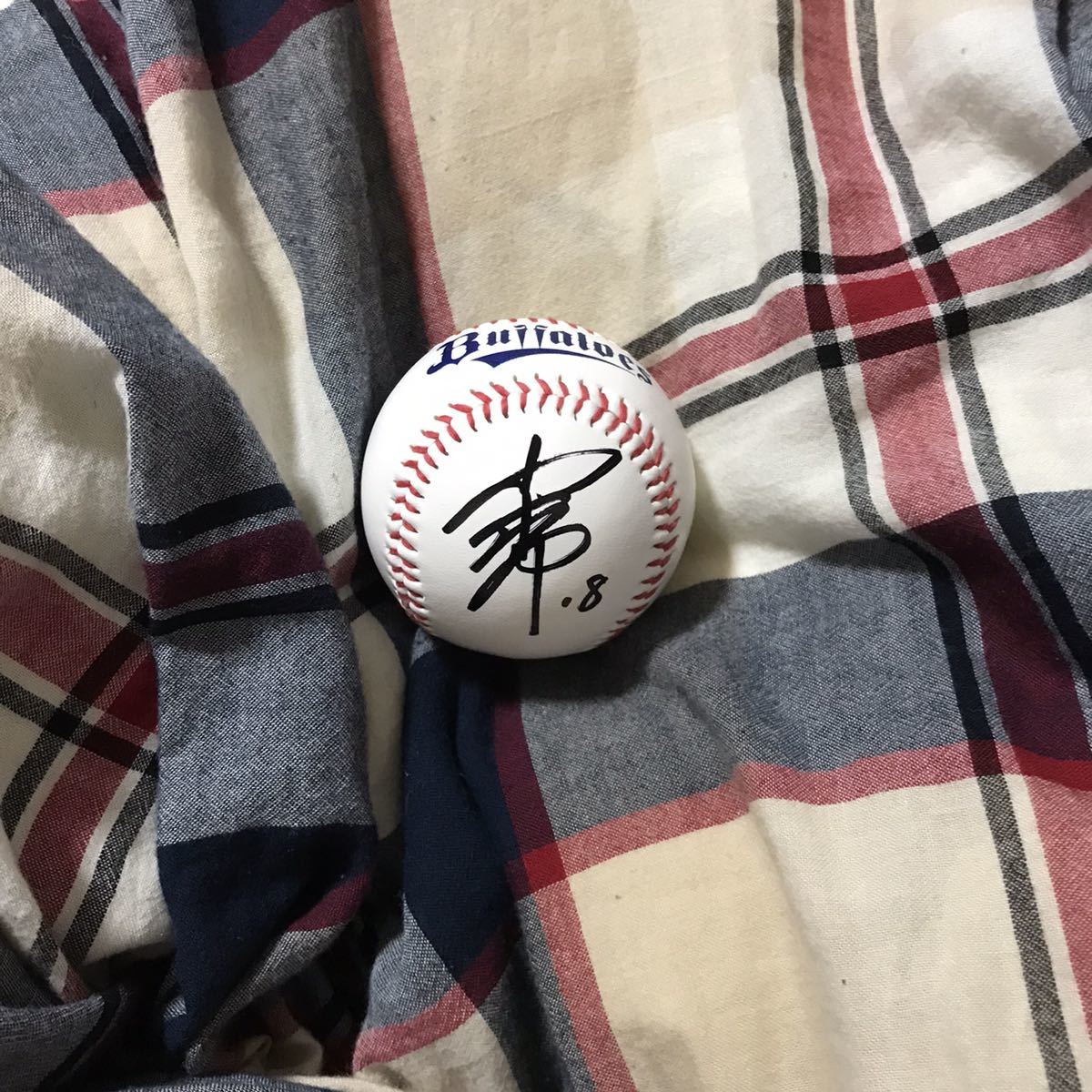 最安値，新作登場 オリックスバファローズ 山本由伸 選手 直筆サインボール