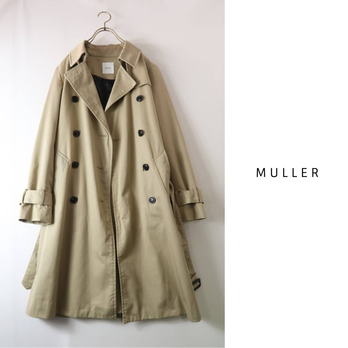 muller コートの通販 2026年最新トレンチ MULLERの人気アイテム 