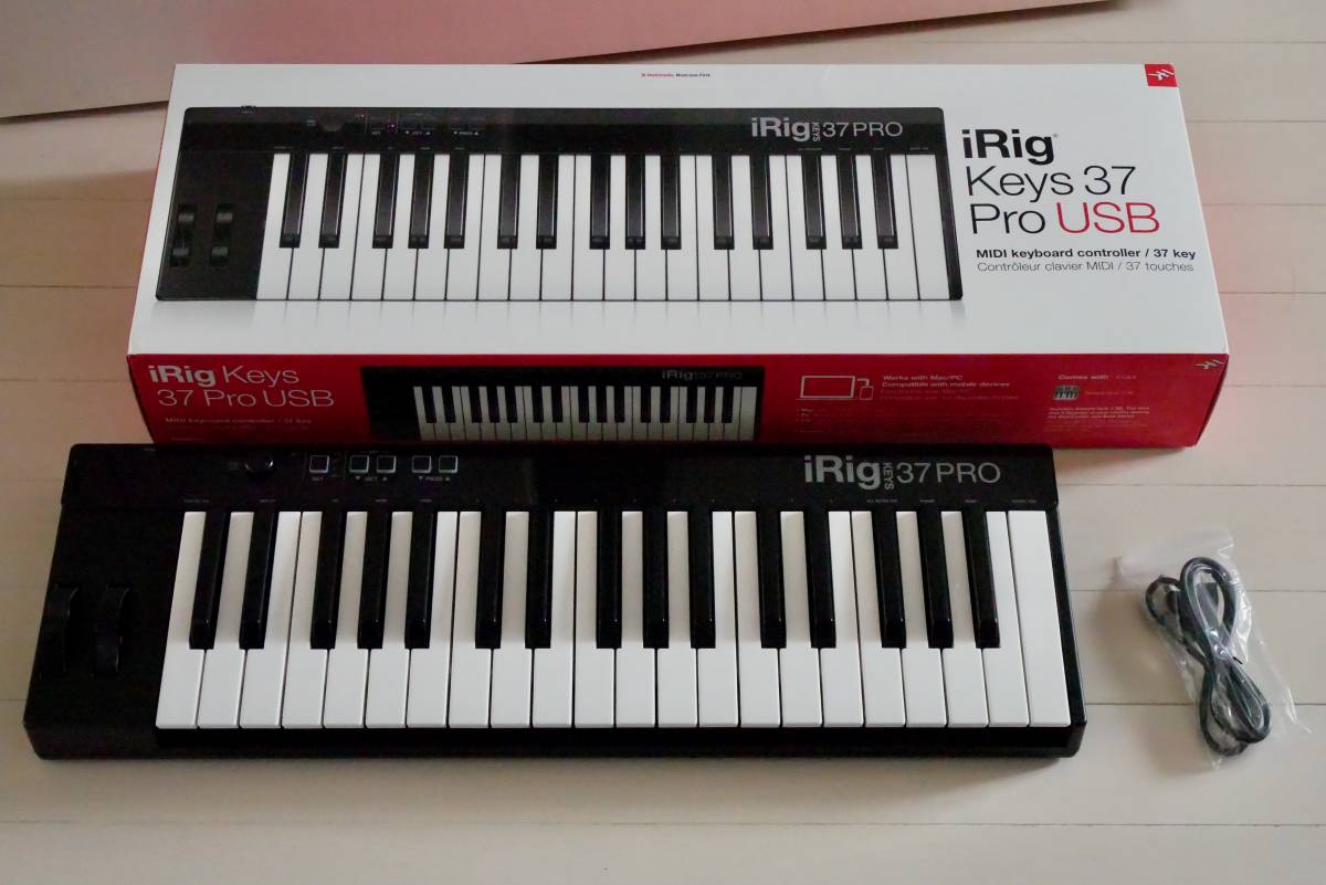 ☆ IK Multimedia iRig KEYS 37 PRO フルサイズUSBキーボード ☆