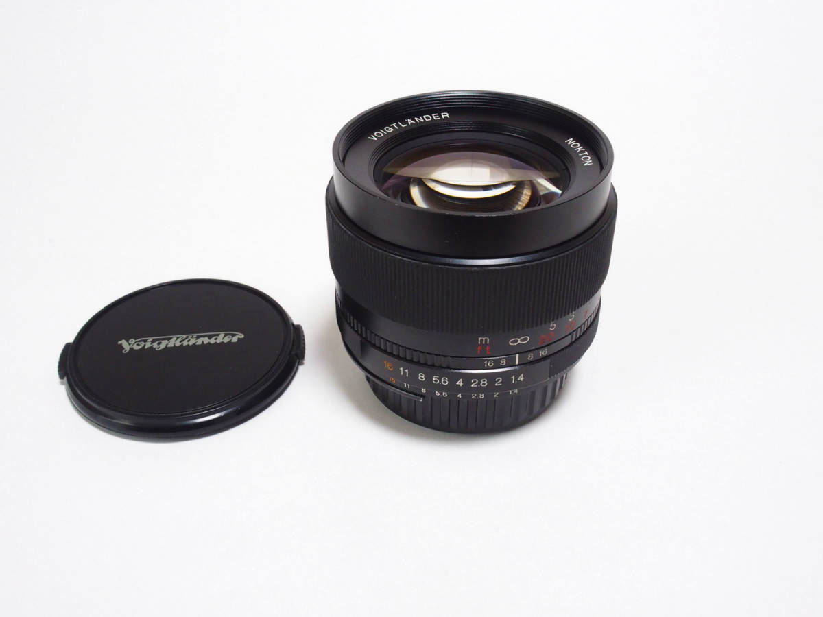 58mm NOKTON SL Voigtlander フォクトレンダー F1.4 Nokton Lens | f 