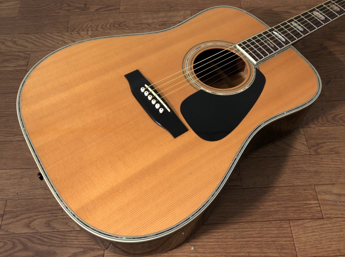 C112Y018●MORRIS TF-815 ネック折れ補修 アコースティックギター_2