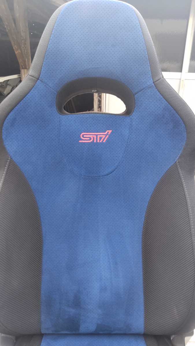 スバル GDB インプレッサ WRX STI 純正 シート 運転席側 R 純正レール 