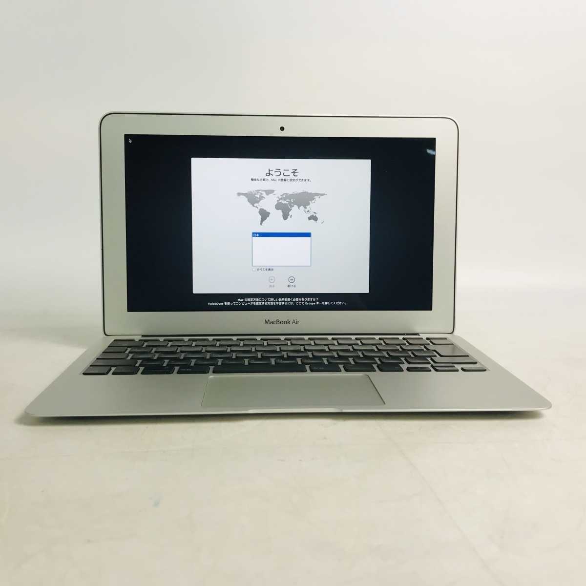 動作確認済み MacBook Air 11インチ（Late 2010） Core 2 Duo 1.4GHz