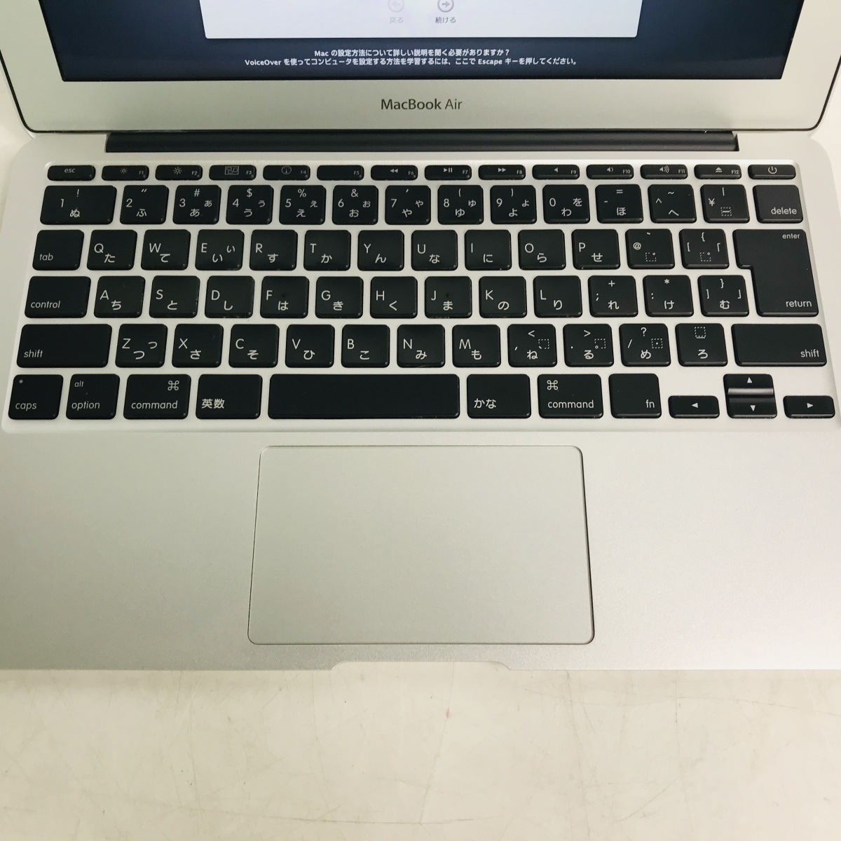 動作確認済み MacBook Air 11インチ（Late 2010） Core 2 Duo 1.4GHz