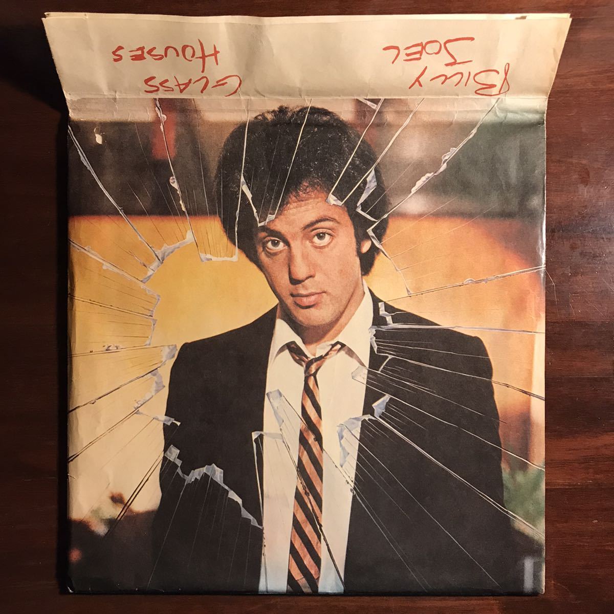 珍品！ 販促グッズ付 国内盤LP】BILLY JOEL ビリー ジョエル GLASS
