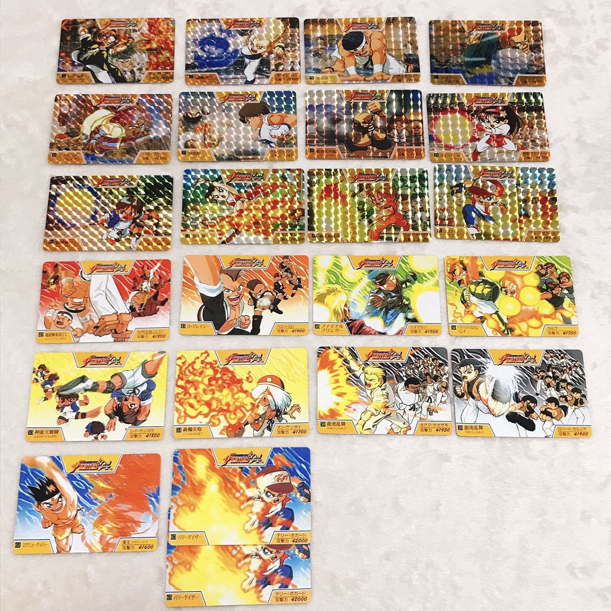  KOF94 カード キラ 23枚セット YUU CORP. SNK NEOGEO トレーディングカード ザ キング オブ ファイターズ 当時物(テレビゲーム)｜売買されたオークション情報、yahooの商品情報をアーカイブ公開 - オ その他