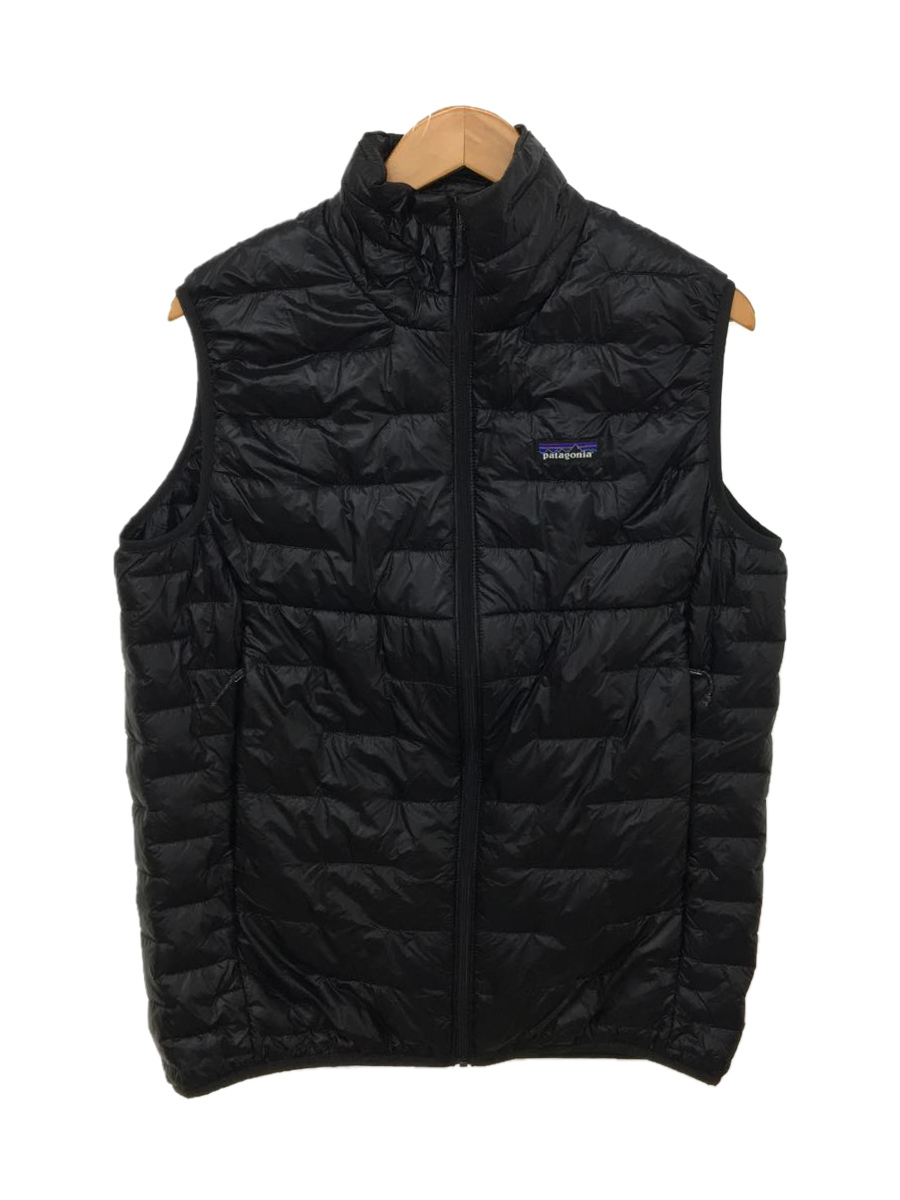 パタゴニアダウンベスト 黒 メンズM アウトドアウエア スポーツ