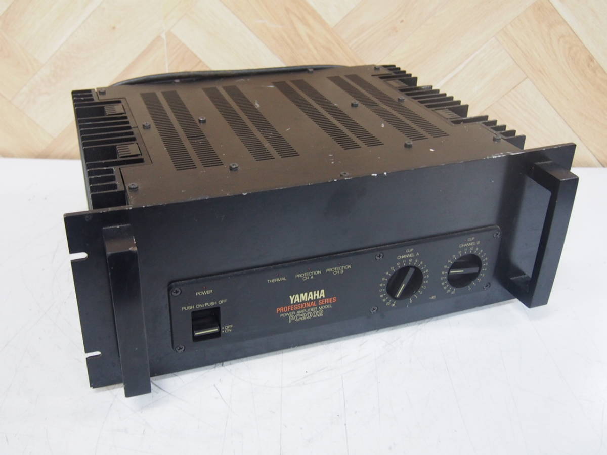 PC2002 パワーアンプ YAMAHA ヤマハ 楽器、器材 ジャンク品 音響機材