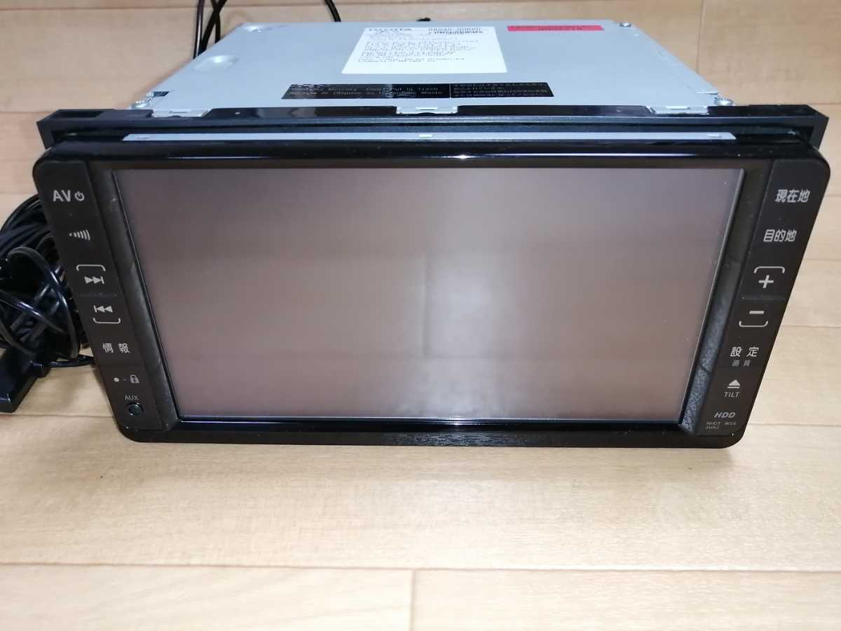 トヨタ 純正ナビ NHDT-W58 08545-00R80 HDD/SD/CD/DVD HDDナビ NHDT 