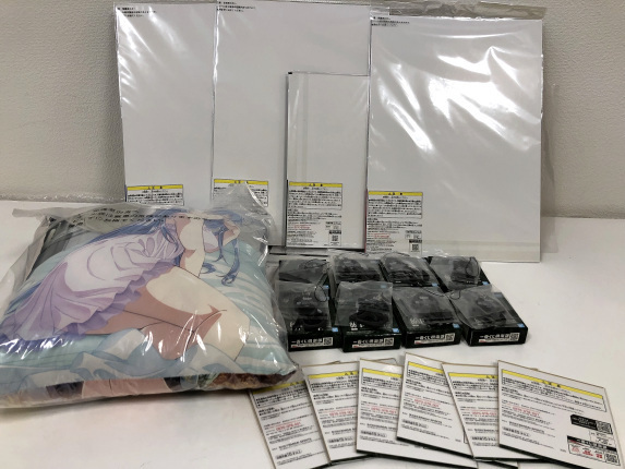 ■未開封 全19種セット「一番くじ 86-エイティシックス-」A賞クッション， B，C，D，L賞イラストボード， E賞ミニ色紙， F賞ストラップ(8418926)