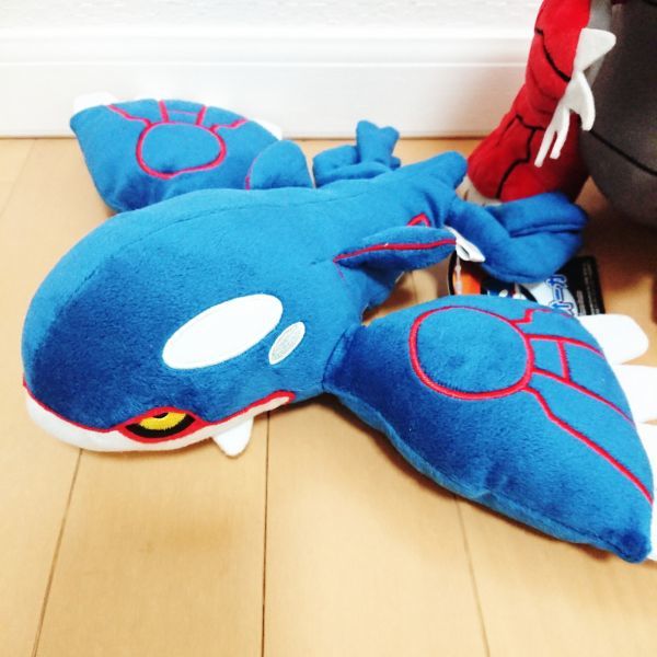 新品・タグ付き】ポケモンセンターオリジナル レックウザ カイオーガ