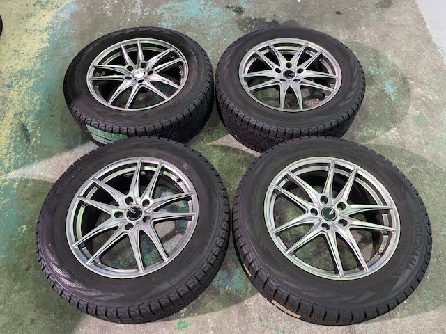 送料込】YOKOHAMA IG60 スタッドレスタイヤ アルミホイールセット 楽天 