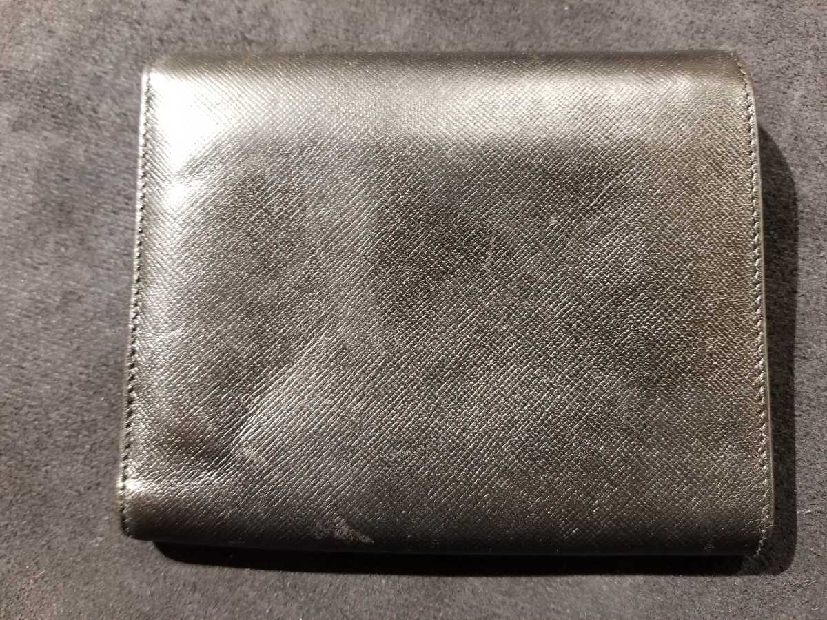 PRADA 三つ折り財布 サフィアーノレザー プラダ サフィアーノ 財布