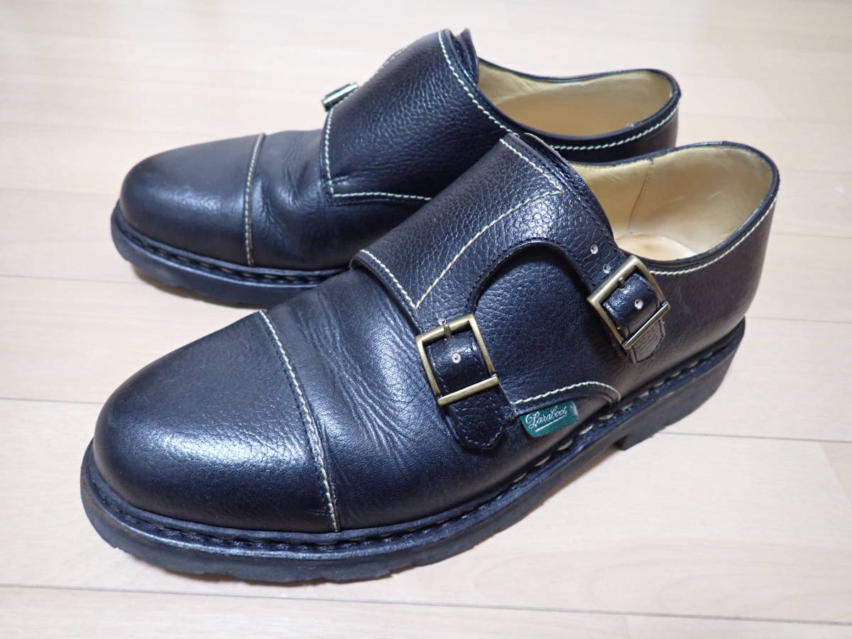Paraboot William ブラック サイズ6 United Arrows別注 シボ革 