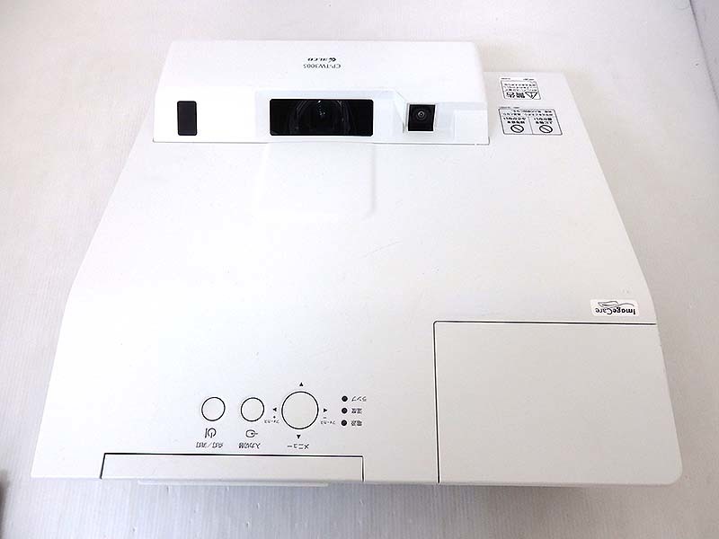 現状品）HITACHI CP-TW3005J 液晶プロジェクター ランプ1360h ※破損