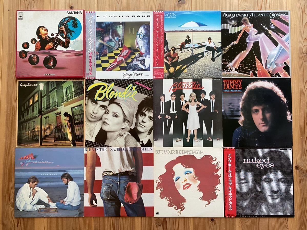 ROCK LP POPS 中古レコード200枚 ポップス □1円スタート！ロック