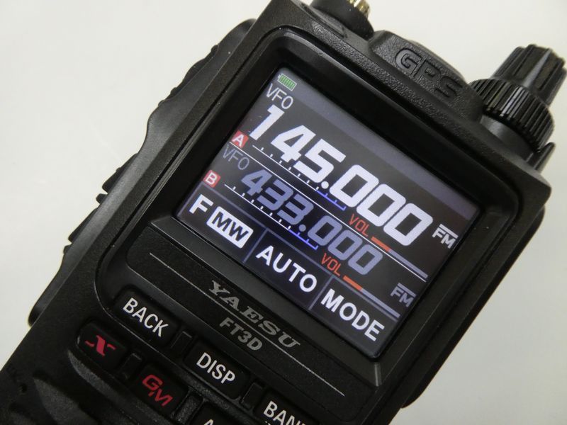 YAESU FT3D 144/430MHz C4FM搭載 ハンディートランシーバー 極上中古