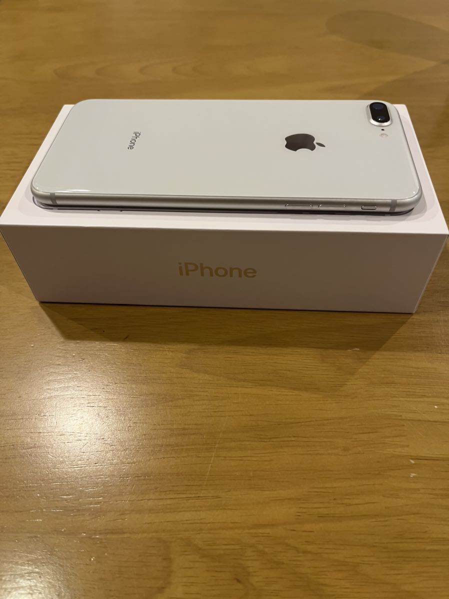 iPhone8 Plus 64GB シルバー SIMフリー☆アイフォン エイトプラス☆残