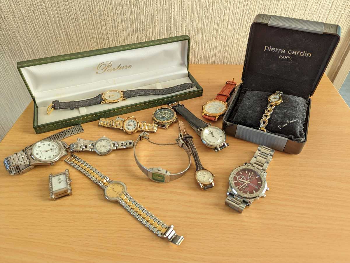 メンズ時計3点セット ALBA GIVENCHY SEIKO セイコー GIVENCHY 