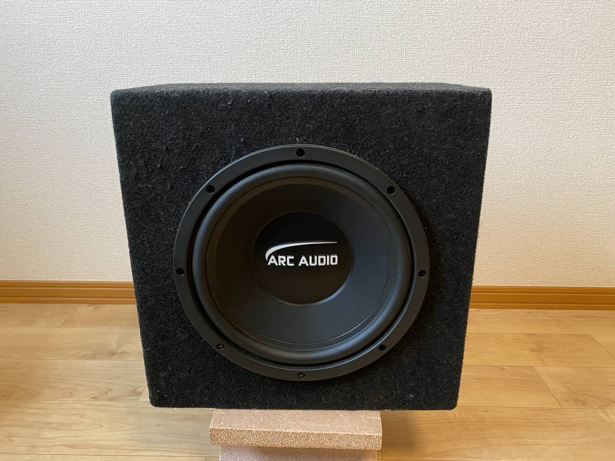 1円～][名機レア]ARC Audio 10インチウーファー BOX付 アーク