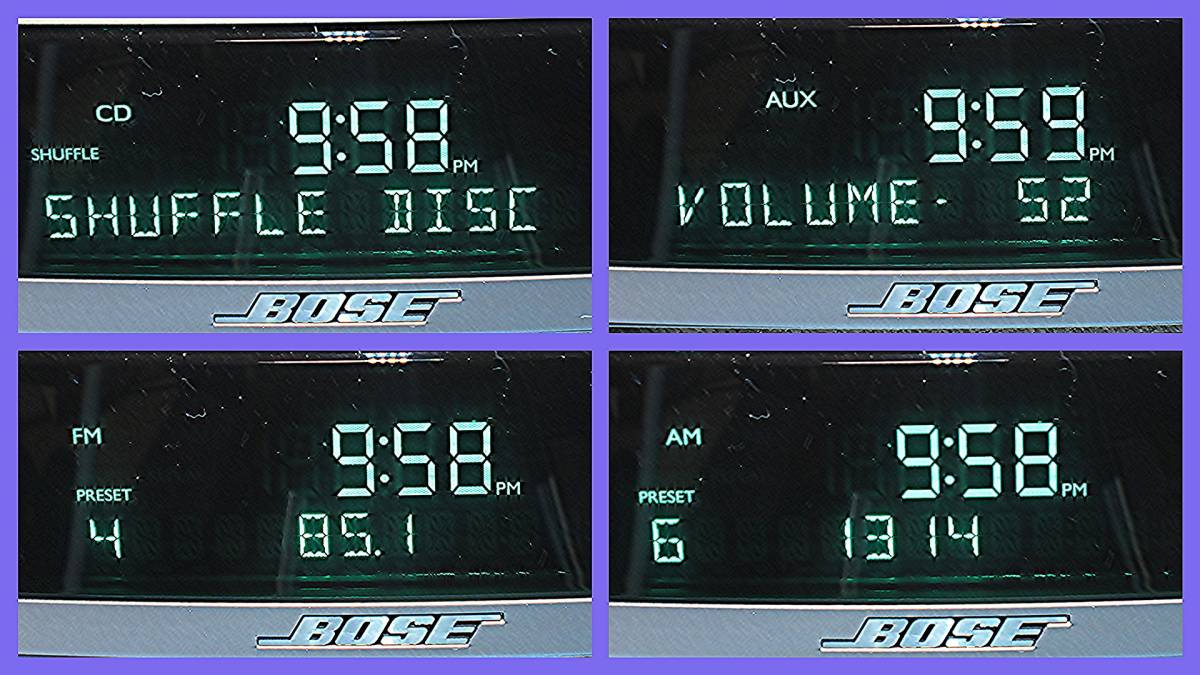 Bose Wave Music System CD Player - AWRCC1 Acoustic com: AM⁄FM