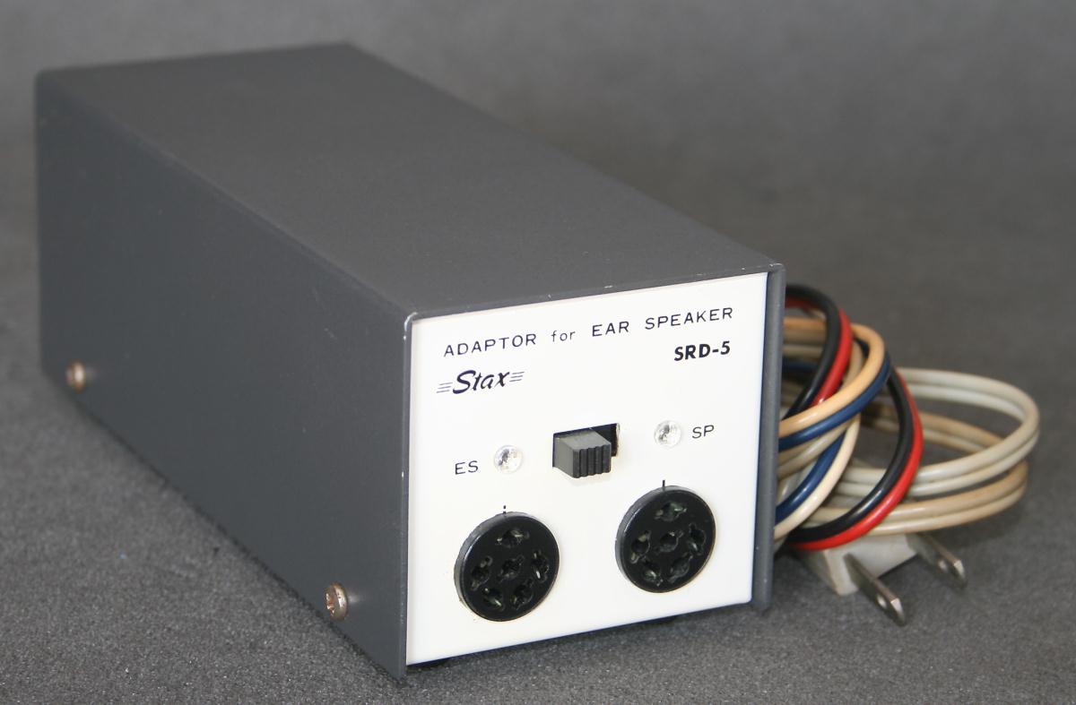 STAX イヤースピーカー (コンデンサーヘッドフォン)アダプター SRD-5