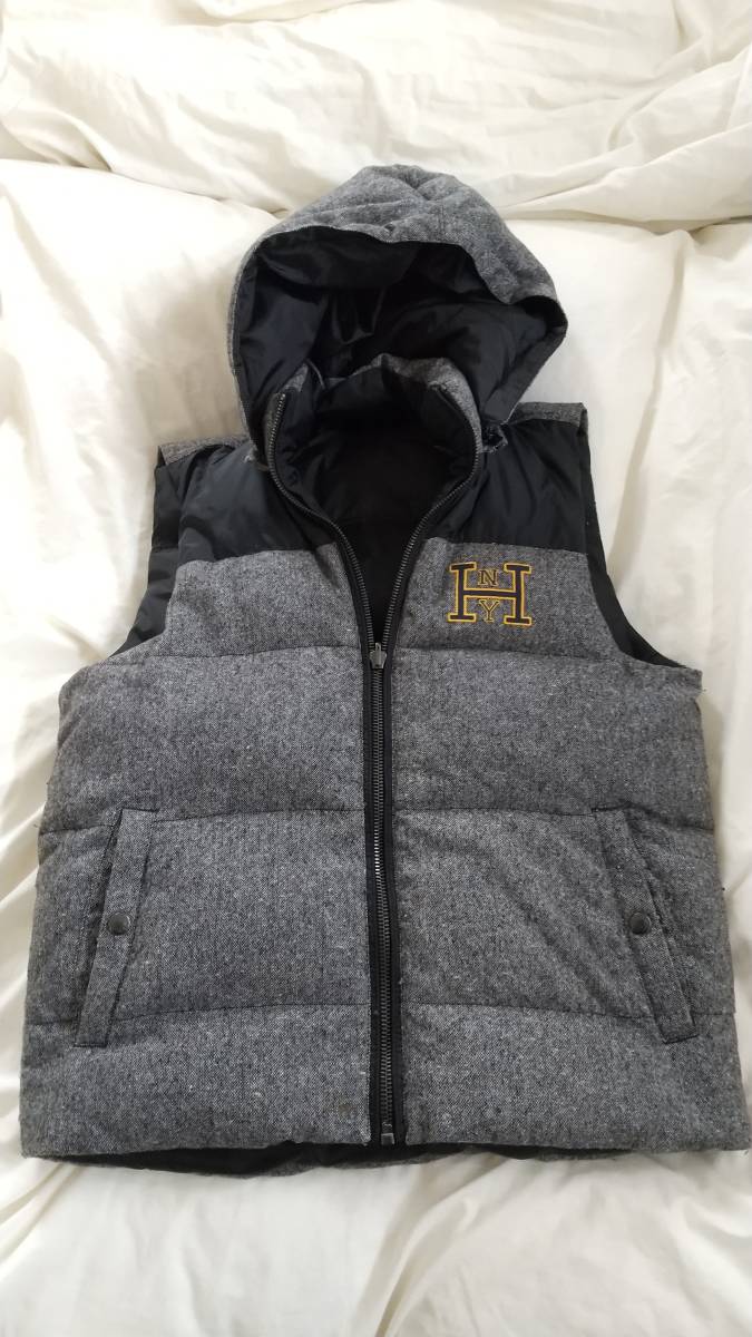 TOMMY HILFIGER トミーヒルフィガー 肉厚ダウンベスト XXLサイズ リバーシブル