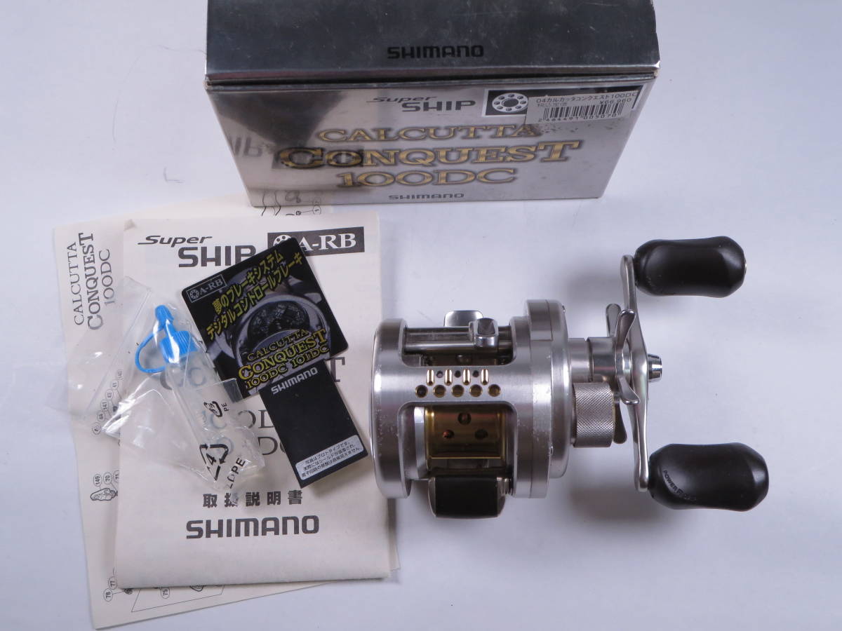 壓 Dc音確認済 シマノ カルカッタ コンクエスト 100dc 右 日本製 Shimano Calcutta Conquest Made In Jp ベイト シマノ 売買されたオークション情報 Yahooの商品情報をアーカイブ公開 オークファン Aucfan Com