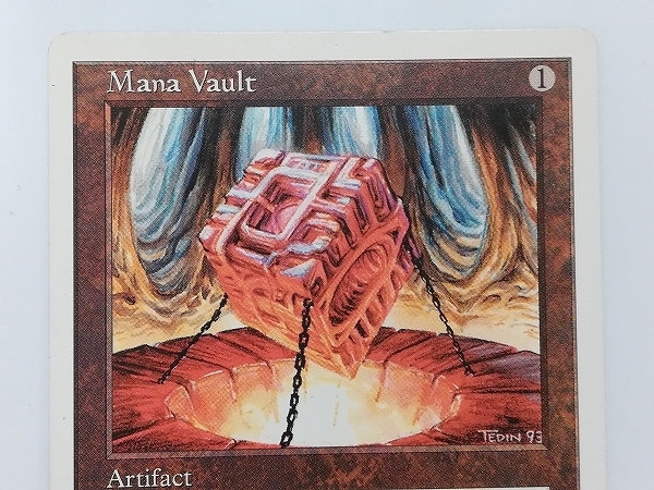 魔力の櫃 Mana Vault 魔力の櫃/ボーダーレスFOIL/日本語1枚 魔力の櫃