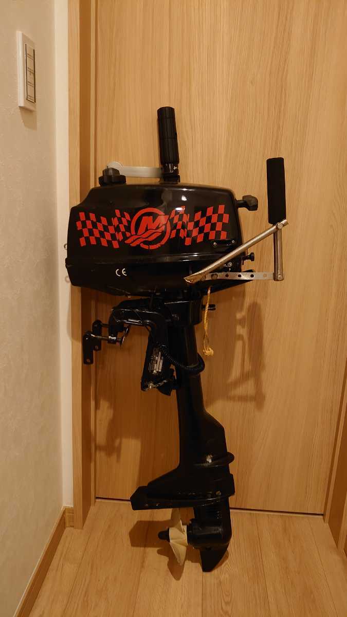 マーキュリー2馬力改 船外機 2st