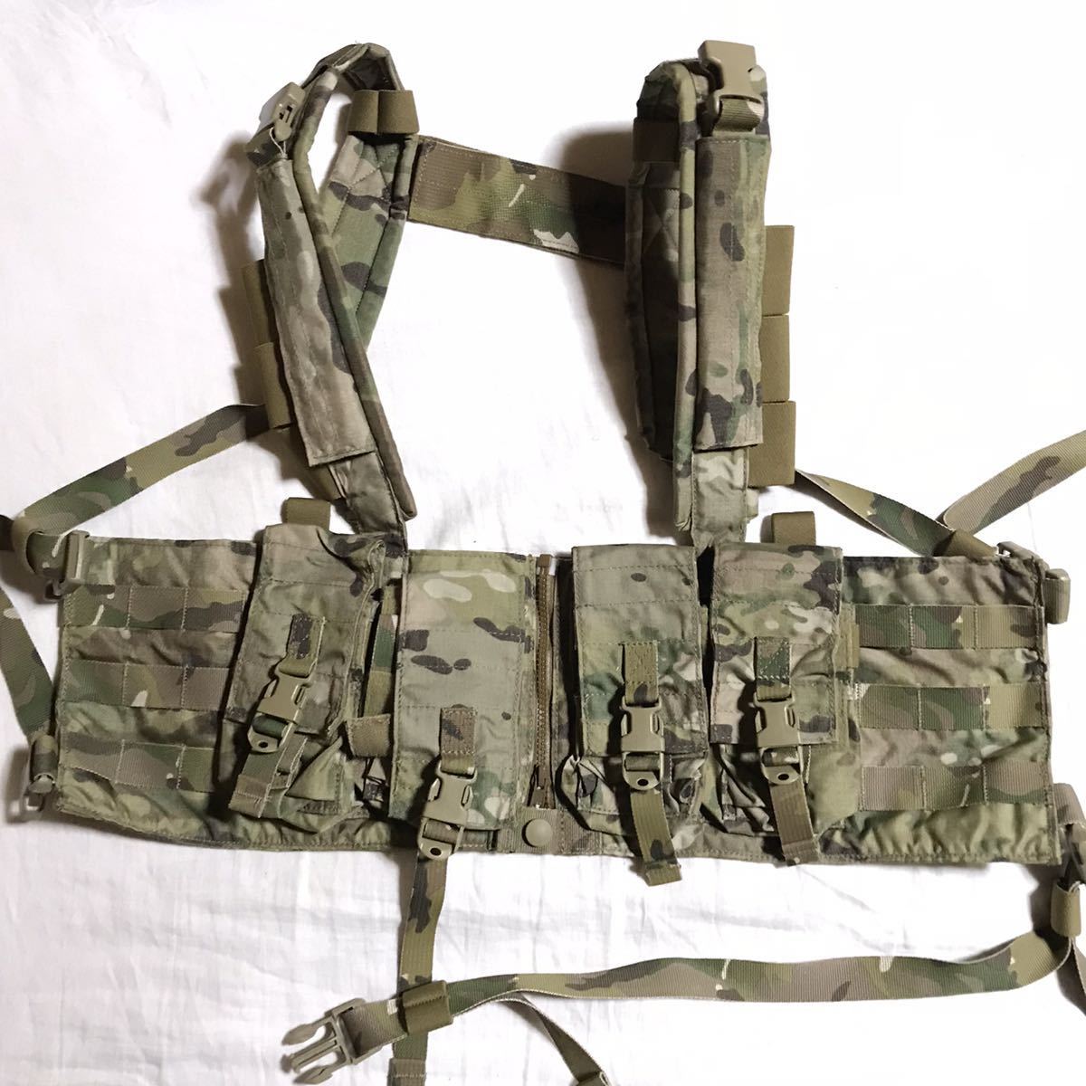 送料無料 実物デッドストック Eagle スプリットフロント MPCR マルチパーパスチェストリグ マルチカム SEAL CAG