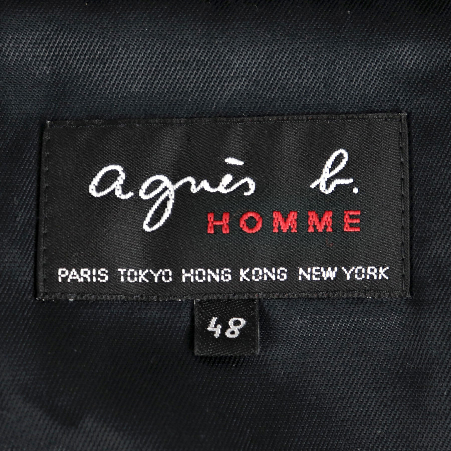 相場価格￥97,900- 美品 agnes b. homme アニエスベーオム カシミヤ混 