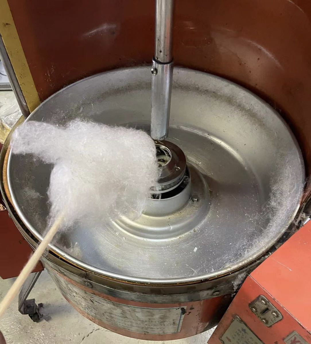 ◇100V◇大型◇貴重な当時物のレトロなわたあめ機◇わたがし機 業務用