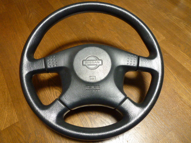 ニッサン 180SX RPS13 後期 純正ステアリング(ステアリング、ハンドル