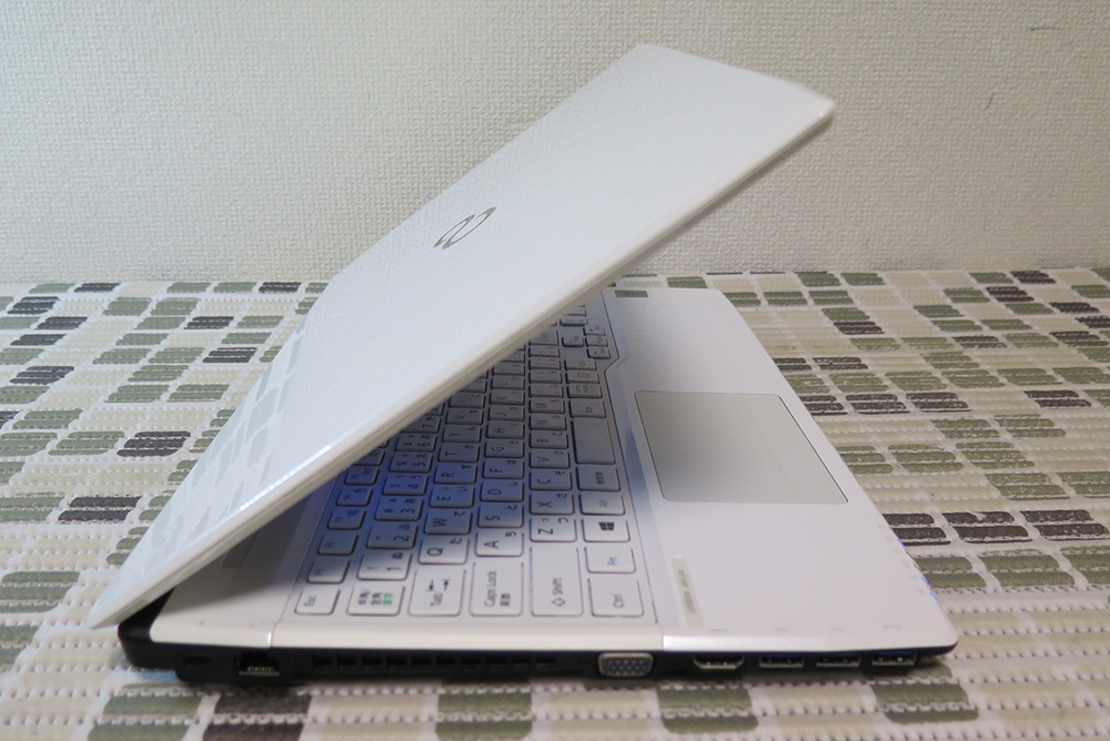 【ジャンク品】富士通 AH53/B2, i7, メモリ8G, SSD 500G 高速Core i7(最大3.2GHz)x4☆爆速新品SSD500GB】AH53/R 富士通 最新