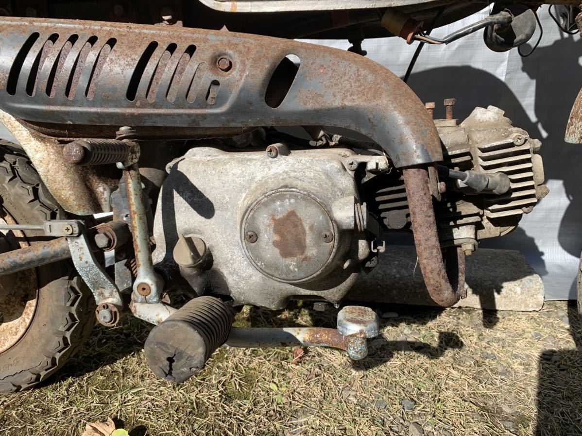 1 Z50J 4L モンキー ダックス　ST70エンジン　キックok 茨城県常陸太田市　かがくの里　付近 1 Z50J 4L モンキー ダックス ST70エンジン キックok 茨城県常陸太田市