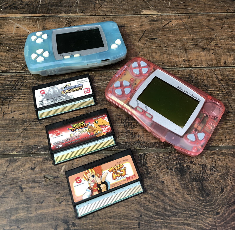 S 165 ワンダースワン 本体 ソフトまとめ売り スケルトン Sw 001 デジモン ゲーム ワンダースワン 売買されたオークション情報 Yahooの商品情報をアーカイブ公開 オークファン Aucfan Com