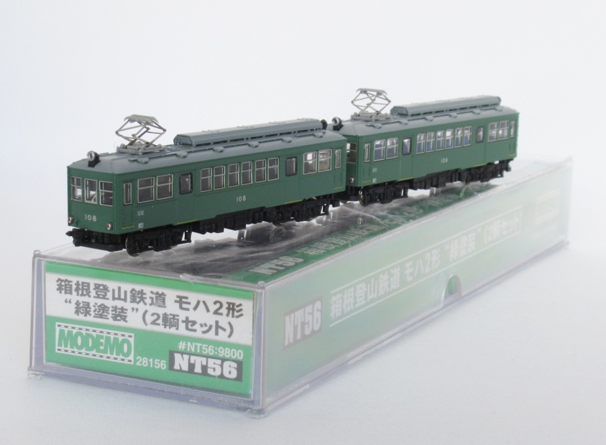 MODEMO NT56 箱根登山鉄道 モハ2 緑塗装【B】qjn1126b14 MODEMO 28156