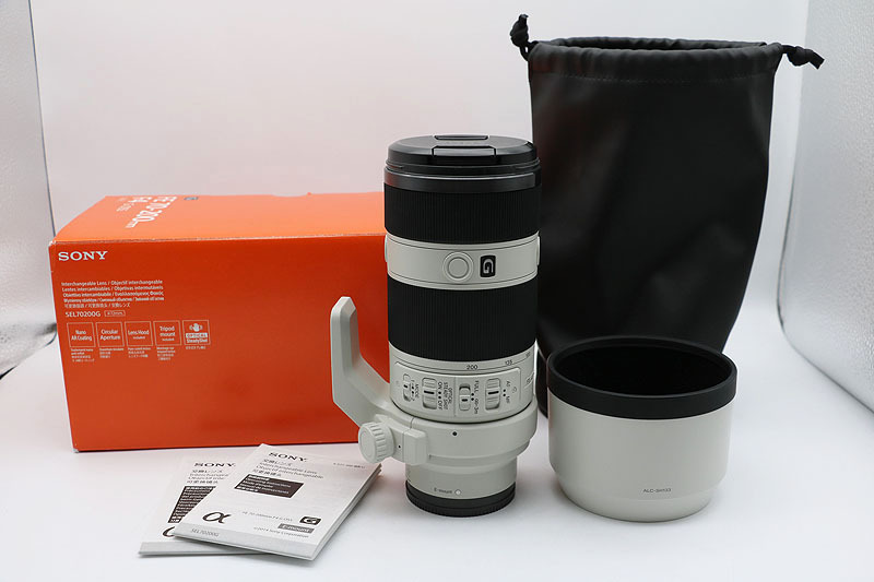 □SONY ソニー SONY FE 70-200mm F4 G OSS SEL70200G 元箱あり 中古良品
