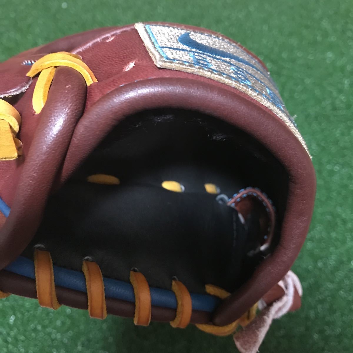 ナイキ 美品 NIKE ベースボール 一般軟式野球用グローブ 中古 BSBL