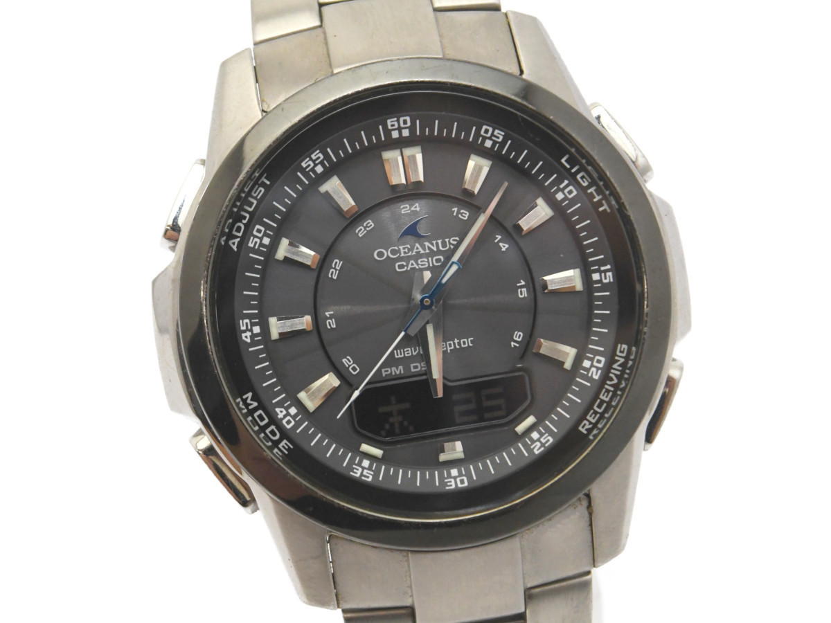中古品] 稼働品【CASIO】カシオ オシアナス OCW-300TDBJ-1AJF 電波 