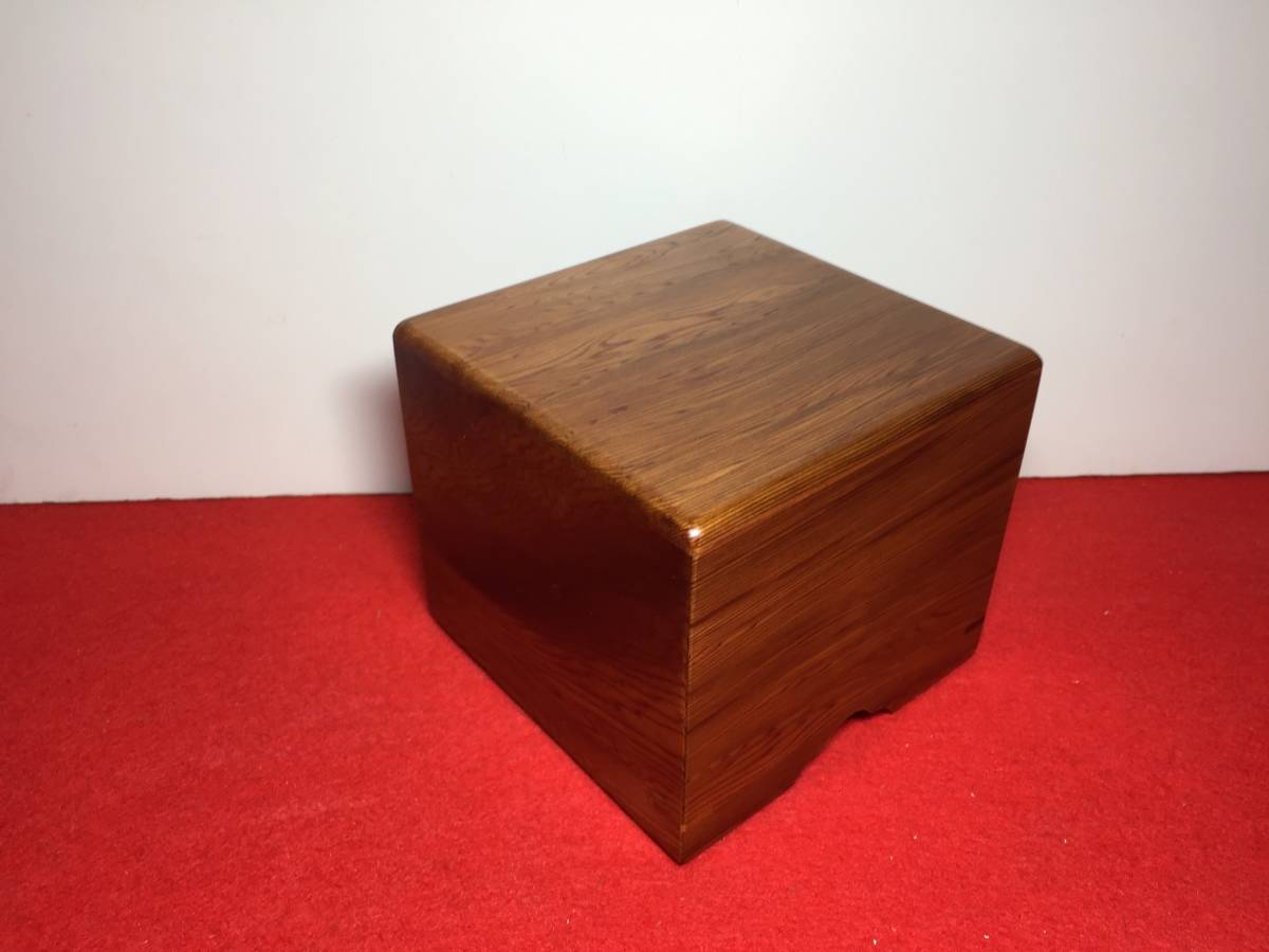 7-6特上杢 高級駒箱 銘木屋久杉工芸品 インテリア家具 世界遺産(将棋