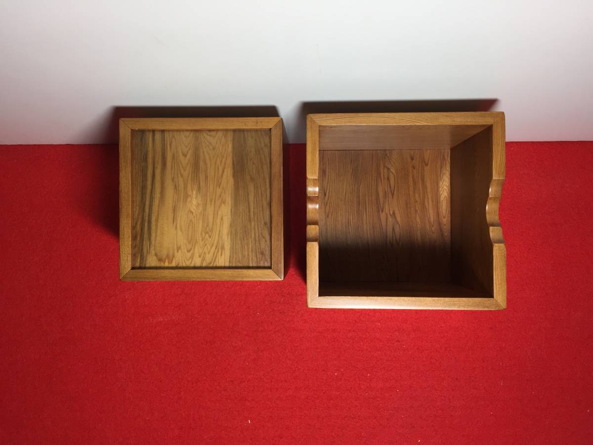 7-6特上杢 高級駒箱 銘木屋久杉工芸品 インテリア家具 世界遺産(将棋