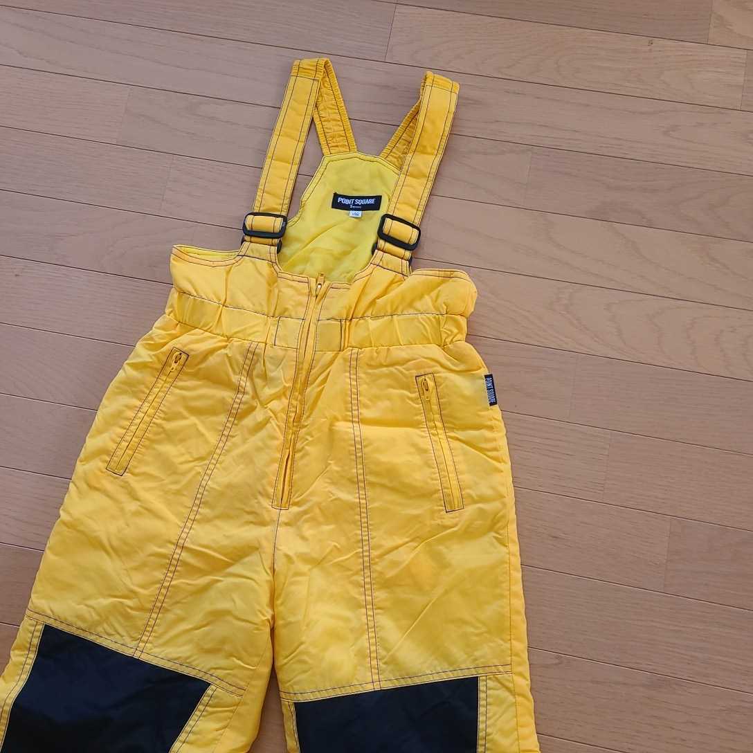 一円～ POINT SQUARE スキーウェア 上下セット ネックマフラー付き _5