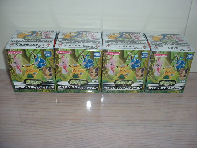 劇場版ポケットモンスター ココ ポケモンスタイルフィギュア ピカチュウ モルペコ ウッウ セレビィ 色違い 4種セット ポケットモンスター 売買されたオークション情報 Yahooの商品情報をアーカイブ公開 オークファン Aucfan Com