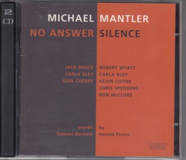  MICHAEL MANTLER / NO ANSWER＋SILENCE 2枚組輸入盤CD(一般)｜売買されたオークション情報、yahooの商品情報をアーカイブ公開 - オークファン 一般