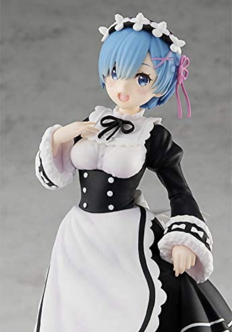 UP PARADE POP Rem 双子メイドのキュートな表情も再現！TVアニメ『Re:ゼロから始める 完成 POP UP PARADE Re ゼロから始める異世界生活 レム ラム 氷季服Ver. 2種セット 塗装済み完成品フィギュア 新品未開封 正規品